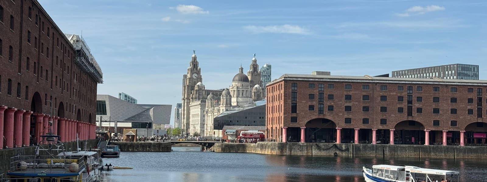 The Albert Dock in Liverpool