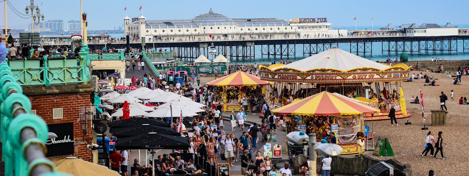 Brighton beach and the Palace Pier